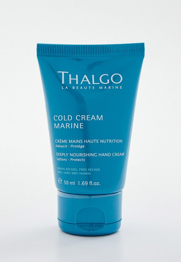 крем для рук thalgo крем для рук восстанавливающий насыщенный cold cream marine deeply nourishing hand cream Крем для рук Thalgo COLD CREAM MARINE, восстанавливающий насыщенный, 50 мл