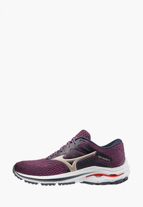 

Кроссовки Mizuno, Фиолетовый, WAVE INSPIRE 17