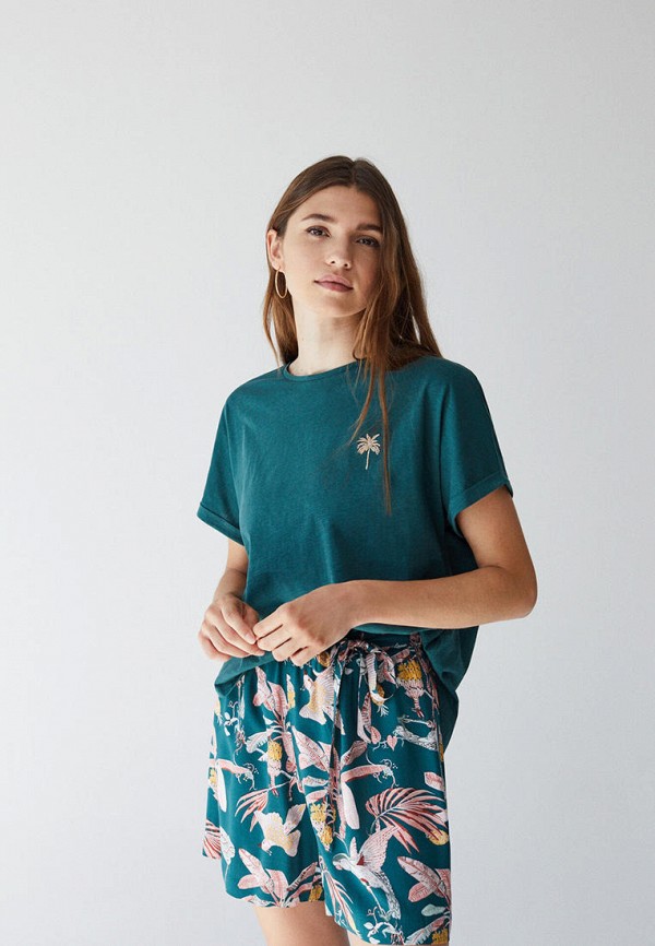 

Футболка домашняя women'secret, Бирюзовый, women'secret MP002XW084WL
