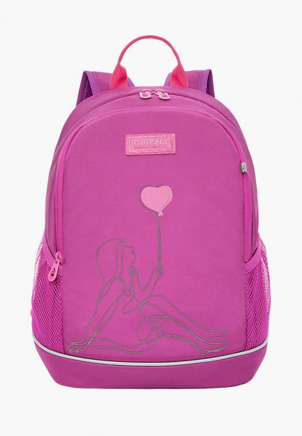 Рюкзак детский Grizzly цвет розовый 