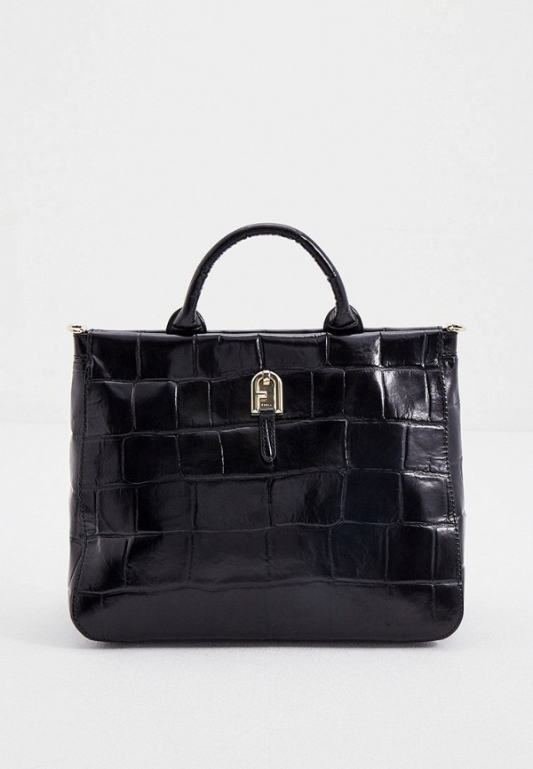 

Сумка Furla, Черный, FURLA PALAZZO L TOTE