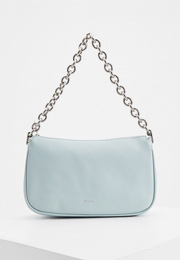 

Сумка Furla, Голубой, FURLA MOON S SHOULDER BAG