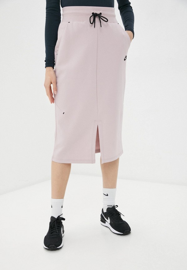 

Юбка Nike, Розовый, W NSW TCH FLC SKIRT