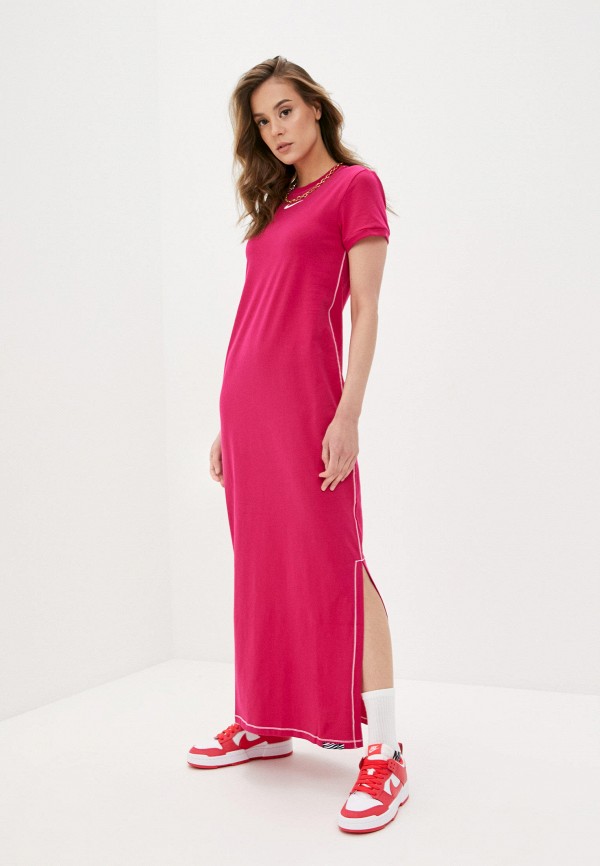 

Платье Nike, Розовый, W NSW ICN CLSH MAXI DRESS