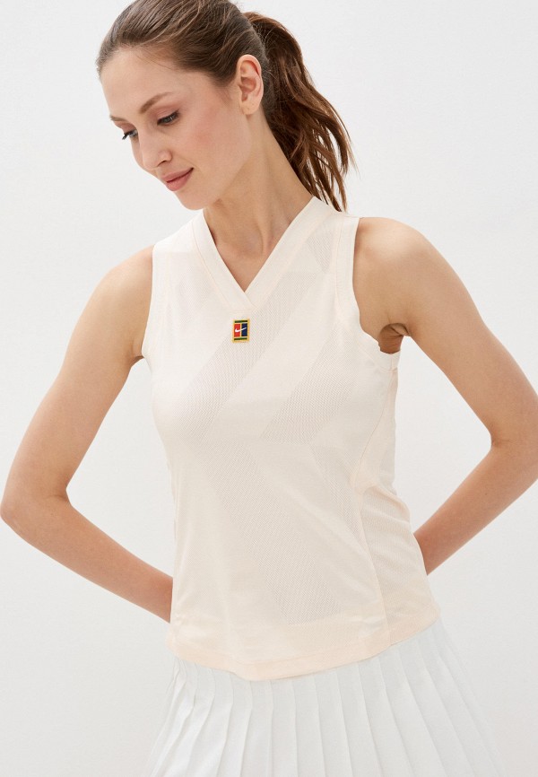 

Майка спортивная Nike, Бежевый, W NKCT DRY SLAM TANK LN NT