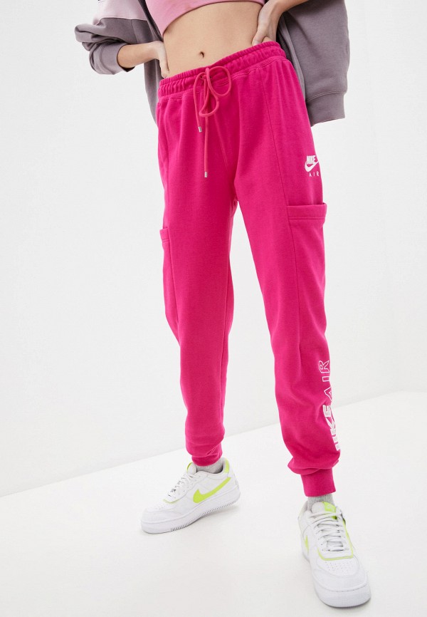 

Брюки спортивные Nike, Розовый, W NSW AIR PANT FLC MR