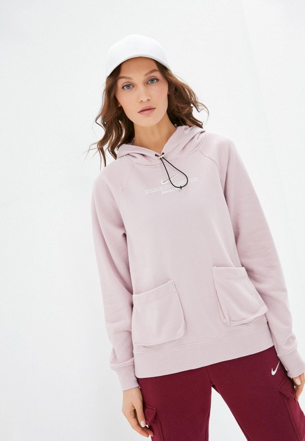 

Худи Nike, Розовый, W NSW SWSH HOODIE FT