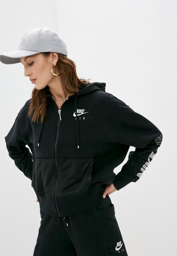 

Толстовка Nike, Черный, W NSW AIR FZ TOP FLC