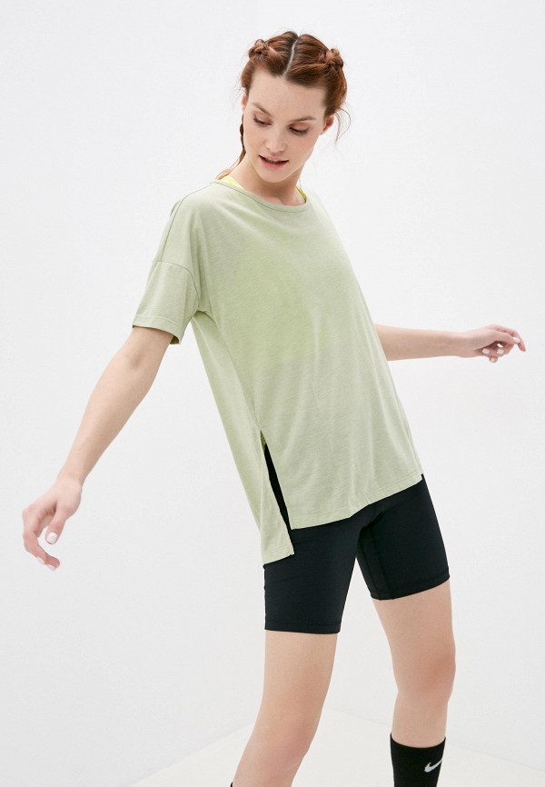 

Футболка спортивная Nike, Хаки, W NY DF LAYER SS TOP