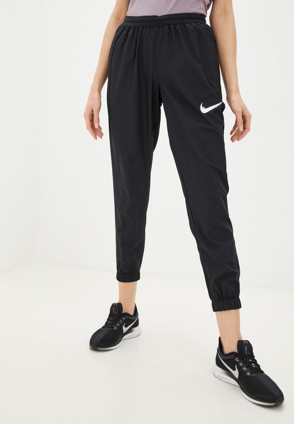 

Брюки спортивные Nike, Черный, W NK SWOOSH RUN TRK PANT