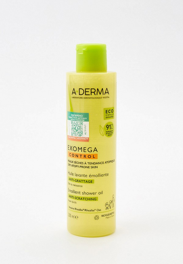 

Масло для душа A-derma, Прозрачный, Смягчающее "EXOMEGA CONTROL", 200 мл