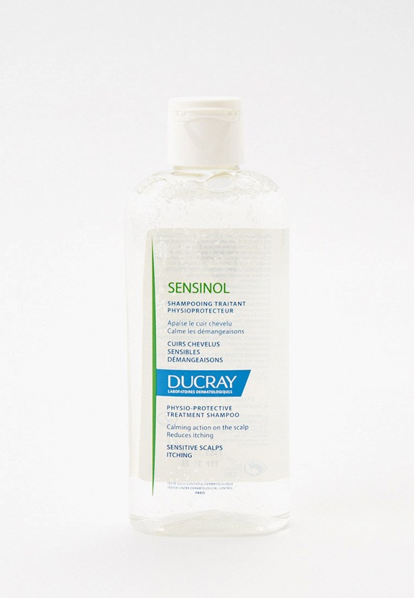 

Шампунь Ducray, Прозрачный, для чувствительной кожи головы SENSINOL, 200 мл