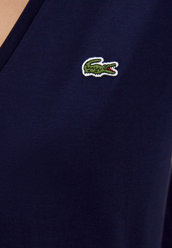 Футболка Lacoste цвет синий  Фото 3