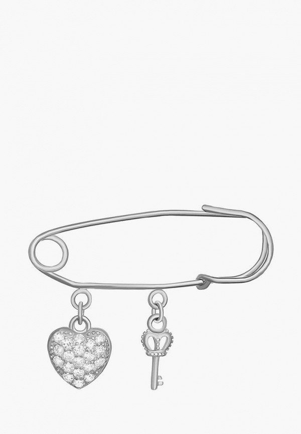 

Брошь Silvex, Серебряный, Silvex MP002XW089GM