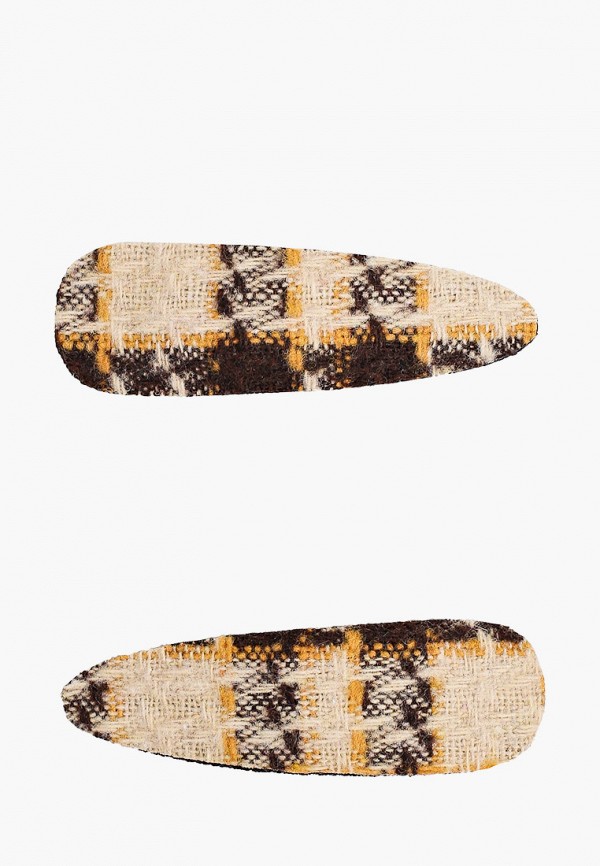 

Заколки 2 шт. Hatparad, Разноцветный, TWEED