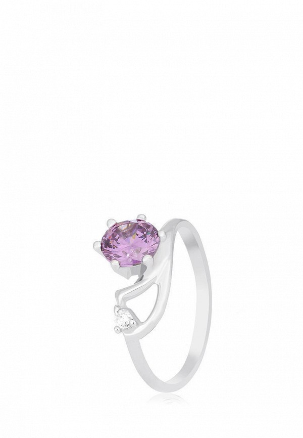 

Кольцо Silvex, Серебряный;фиолетовый, Silvex MP002XW089ZS