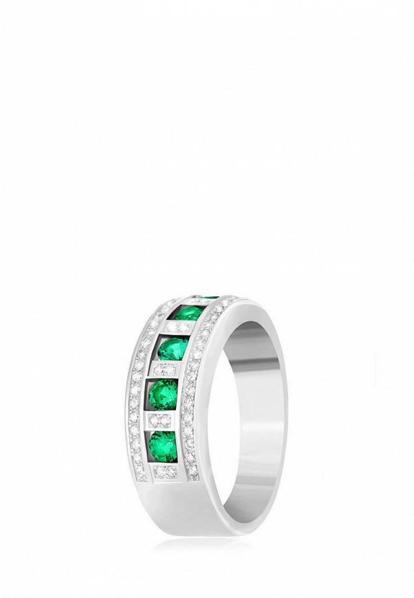 

Кольцо Silvex, Зеленый;серебряный, Silvex MP002XW08A1O