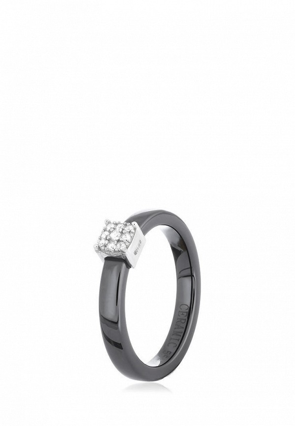 

Кольцо Silvex, Серебряный;черный, Silvex MP002XW08A3G