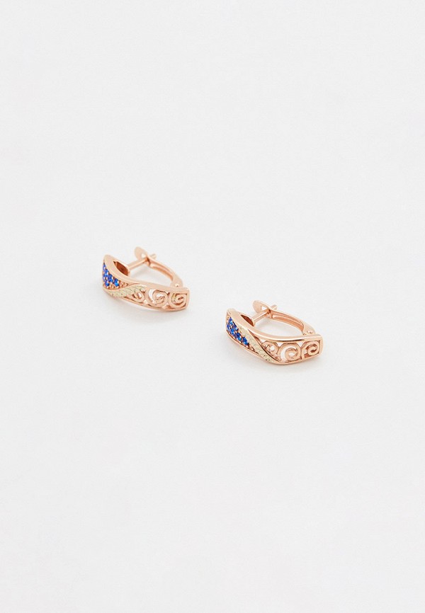 

Серьги Shine&Beauty, Разноцветный, с покрытием золотом 585 пробы