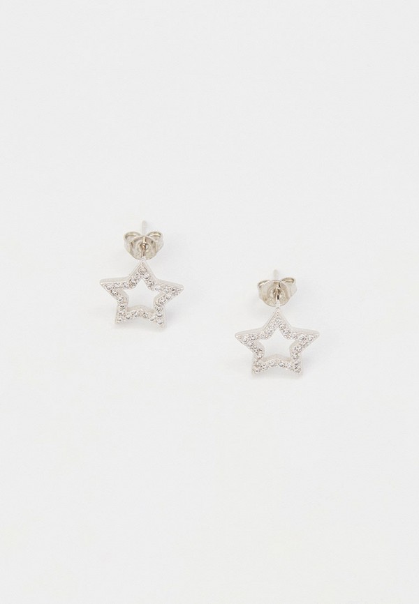 

Серьги Shine&Beauty, Серебряный, латунного сплава с покрытием серебром 925 пробы