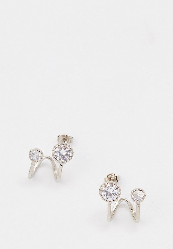 

Серьги Shine&Beauty, Серебряный, с покрытием серебра 925 пробы