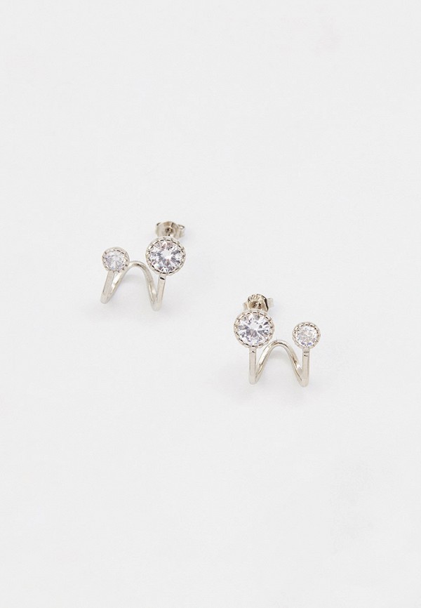 

Серьги Shine&Beauty, Серебряный, с покрытием серебра 925 пробы