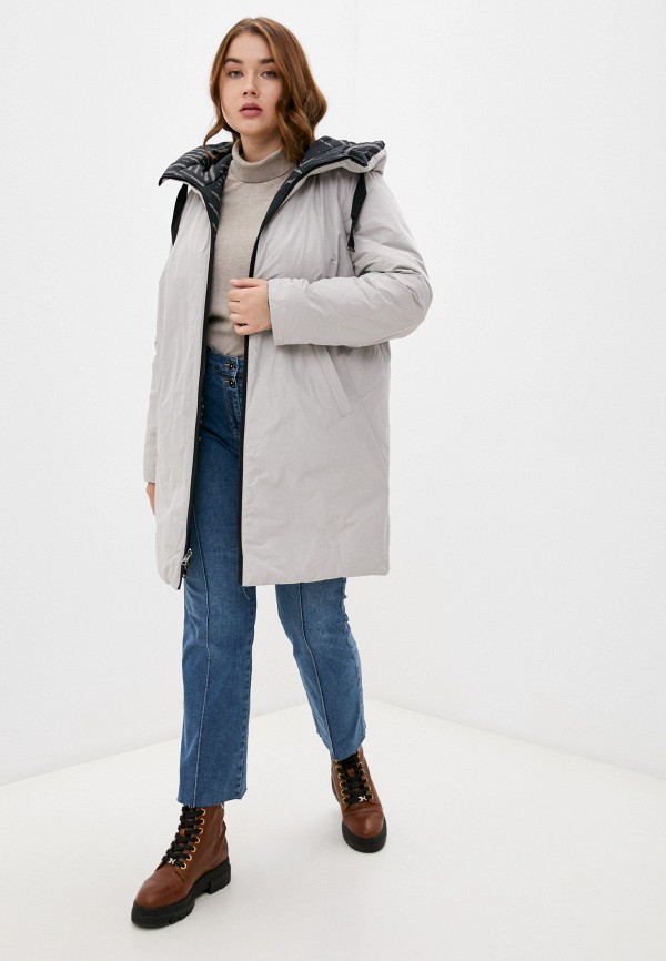 

Куртка утепленная Dixi-Coat, Бежевый, REVERSIBLE