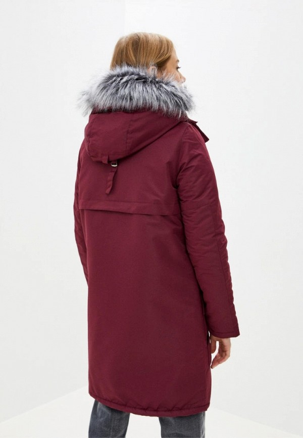 

Парка Dasti, Бордовый, Dasti MP002XW08DJE