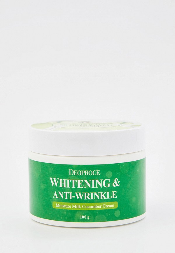 

Крем для лица Deoproce, Белый, Moisture Milk Cucumber Cream, 100 г