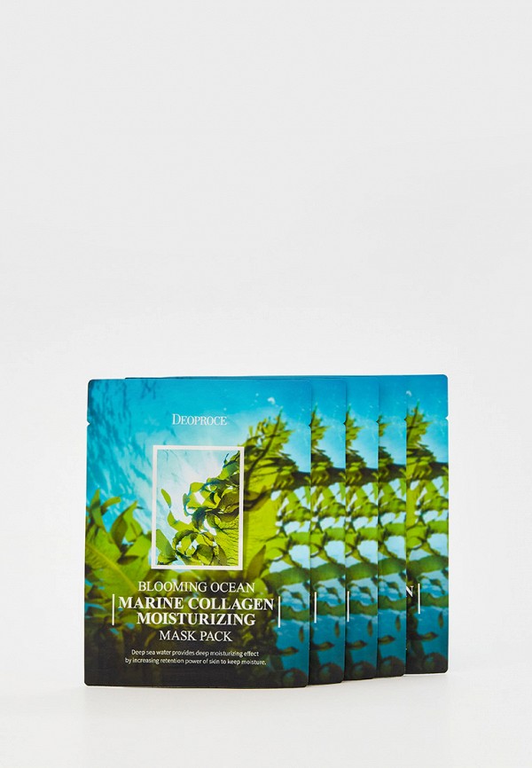 

Тканевая маска для лица Deoproce, Прозрачный, BLOOMING