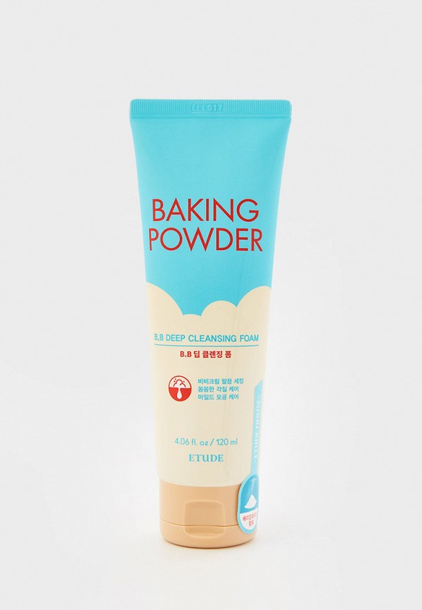 

Пенка для умывания Etude House, Прозрачный, BAKING POWDER, 120 мл.