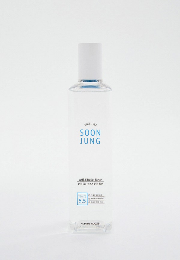 

Тонер для лица Etude House, Прозрачный, SOON JUNG, 350 мл