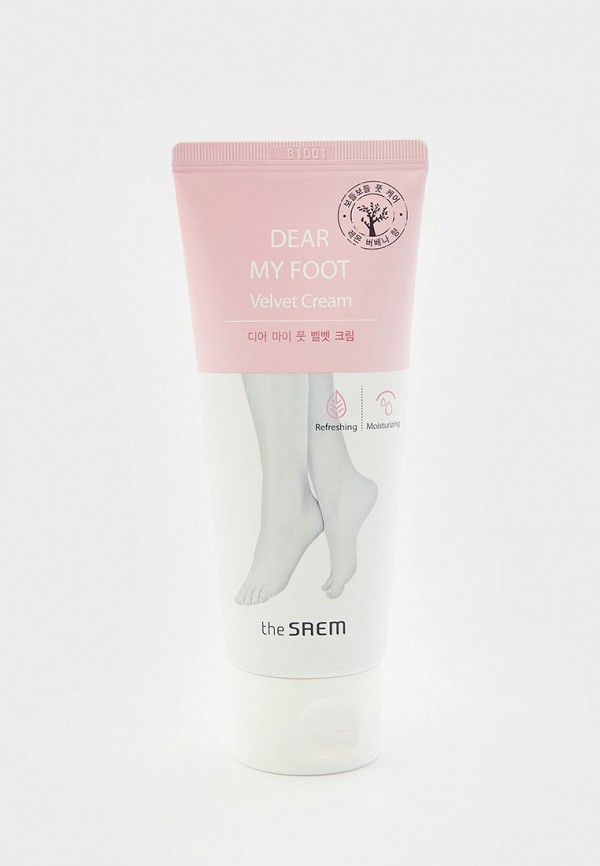

Крем для ног The Saem, Прозрачный, Dear My Foot Velvet Cream, 100 мл