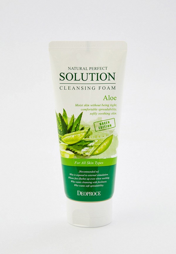 

Пенка для умывания Deoproce, Прозрачный, NATURAL PERFECT SOLUTION, 170 мл.