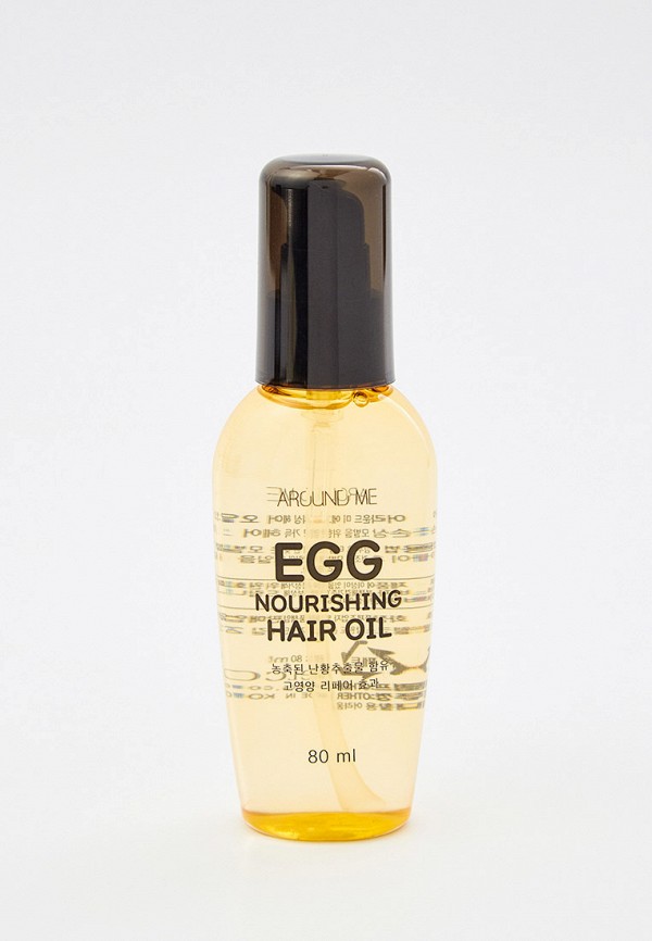 

Маска для волос Welcos, Прозрачный, AROUND ME, Egg Nourishing Hair Oil, 80 мл
