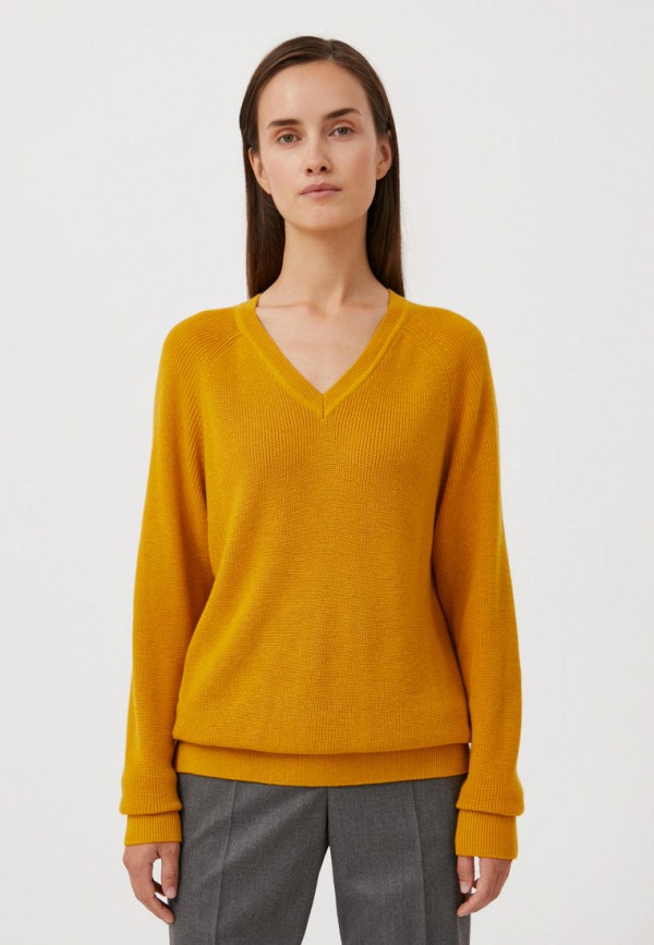 Пуловер Finn Flare оранжевого цвета