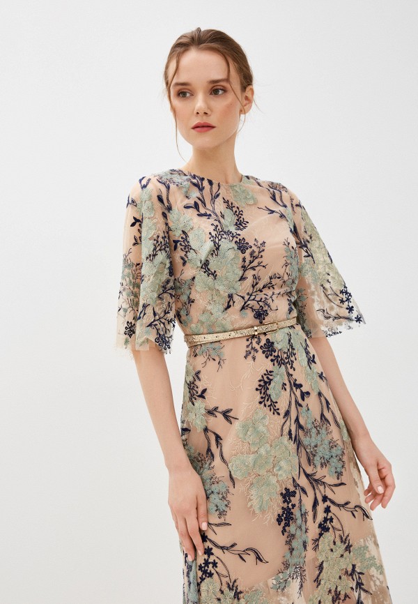 

Платье Rich & Naked, Бежевый, Edith gold maxi dress