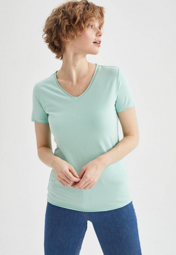 

Футболка DeFacto, Бирюзовый