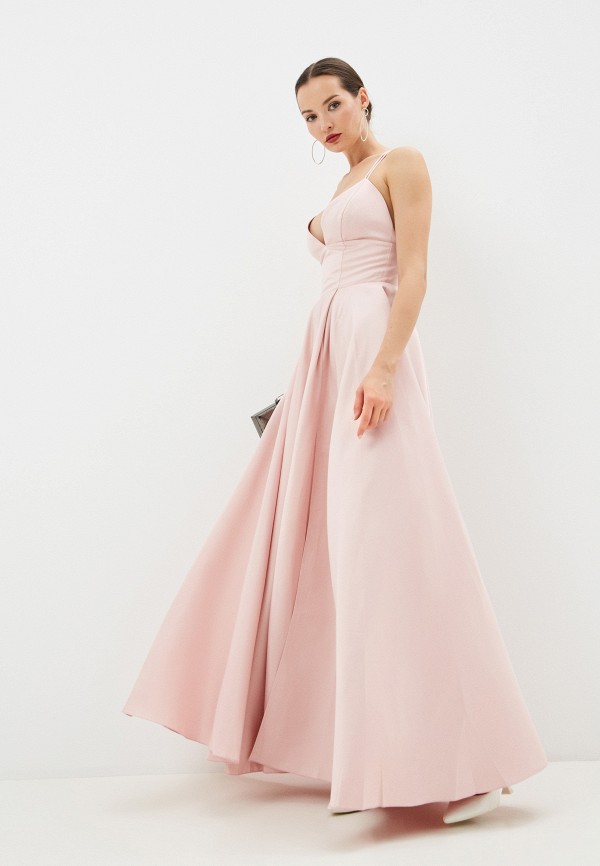 Платье Seam цвет розовый 