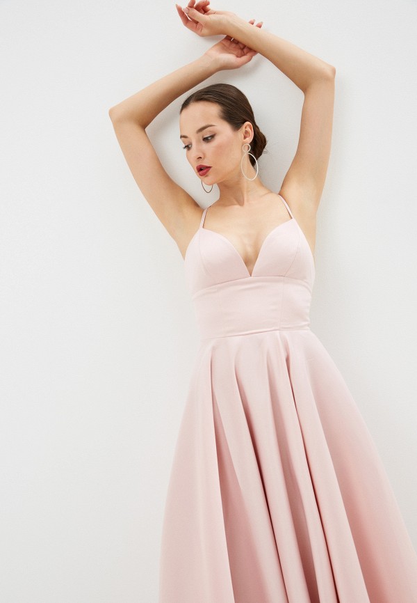 Платье Seam цвет розовый  Фото 2