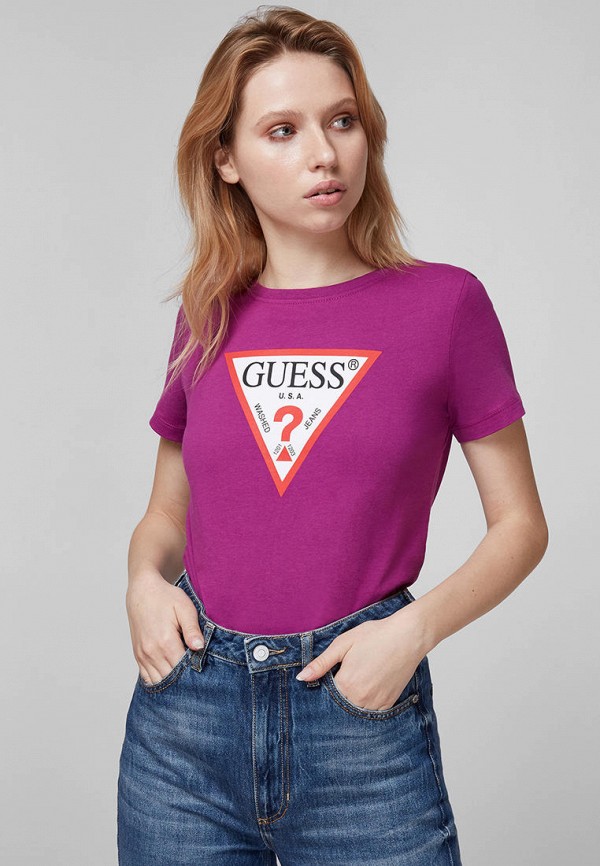 

Футболка Guess, Фиолетовый