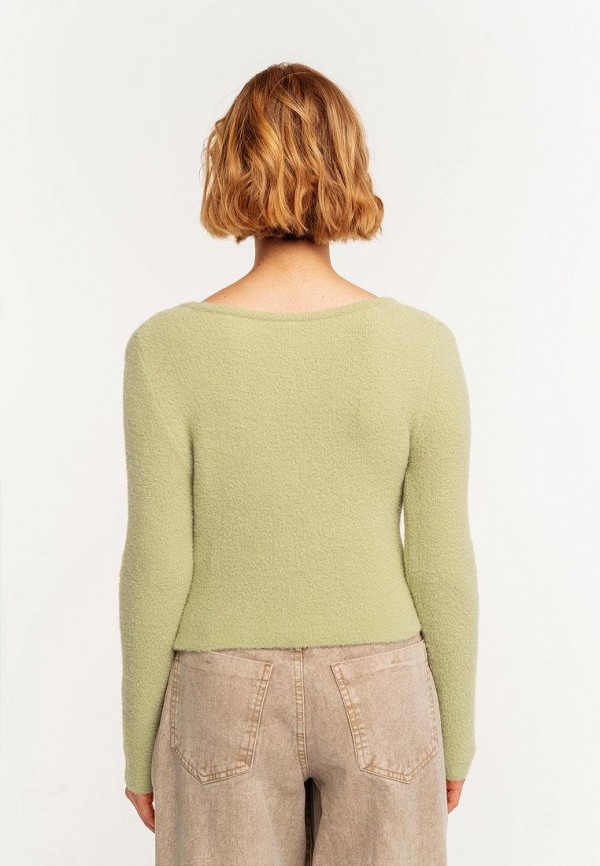 Пуловер Befree цвет зеленый  Фото 3