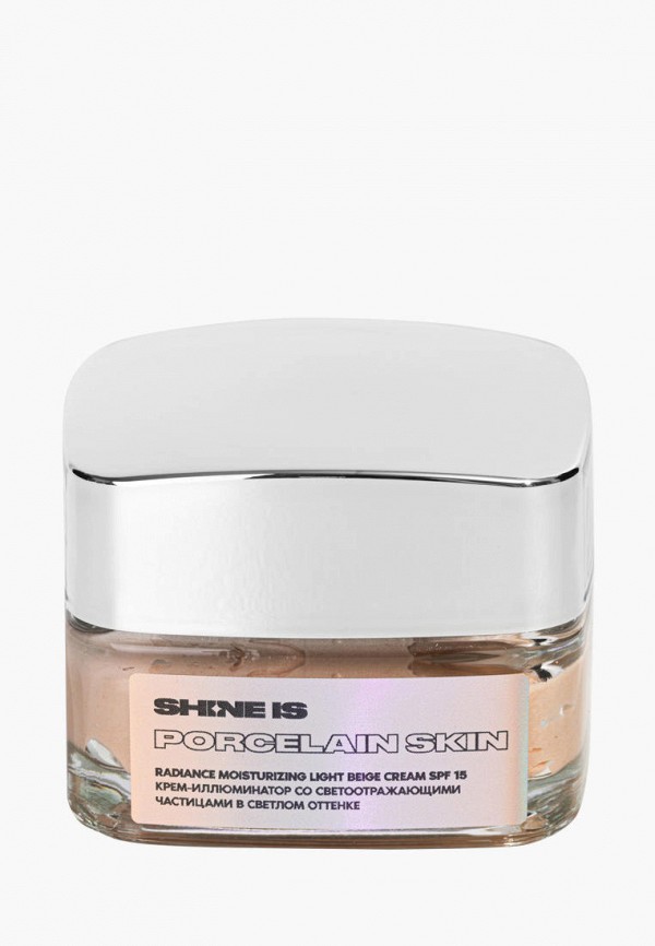 

Крем для лица Shine Is, Бежевый, Radiance Moisturizing Light Beige Cream SPF 15, 50 мл