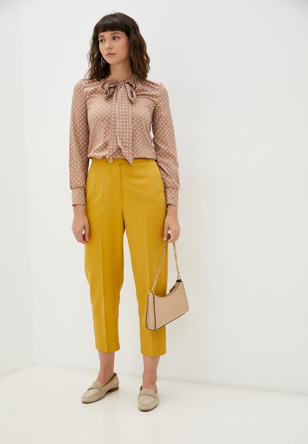 Блуза Sdress SANDRA, цвет коричневый, размер 42 - фото 2