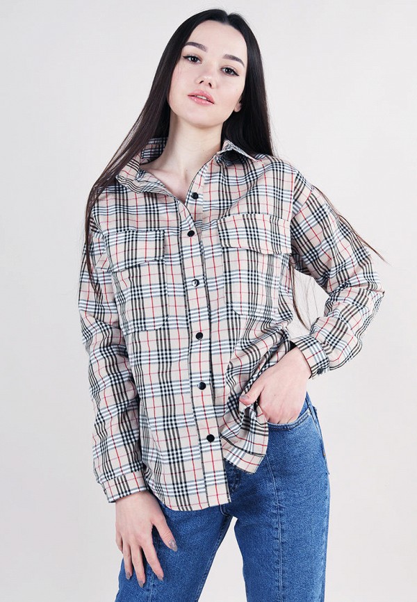 

Рубашка Romashka, Бежевый, Romashka MP002XW08N5P