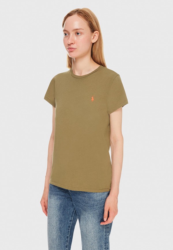 

Футболка Polo Ralph Lauren, Хаки, Polo Ralph Lauren MP002XW08N6K