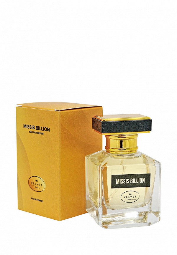 

Парфюмерная вода Velvet Sam, Прозрачный, MISSIS BILLION, 50мл