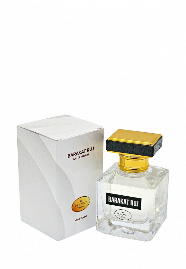 

Парфюмерная вода Velvet Sam, Прозрачный, BARAKAT RUJ, 50мл