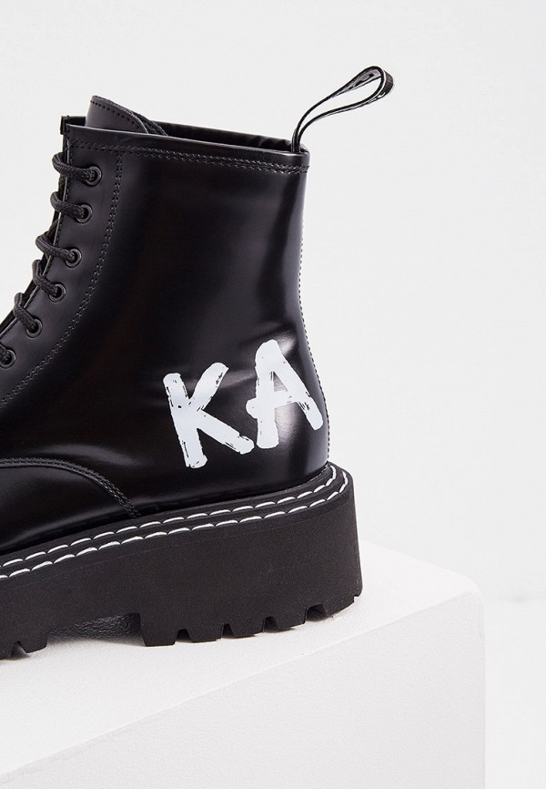 Ботинки Karl Lagerfeld цвет черный  Фото 4