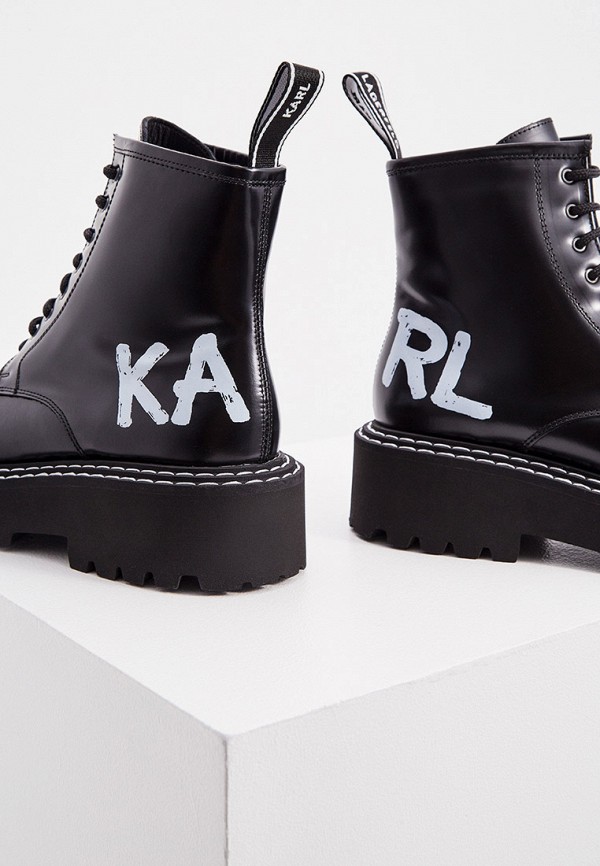Ботинки Karl Lagerfeld цвет черный  Фото 5